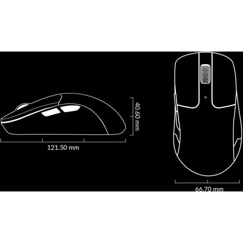 Maus Keychron M2-A1 RF Wireless Bluetooth USB Type-C