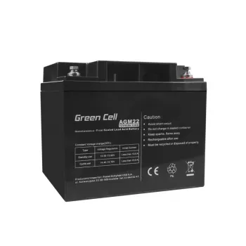 UPS-Batterie Green Cell AGM22 — Blei-Säure, versiegelt, 12 V, 40 Ah (VRLA), 170 × 165 × 197 mm, 12,1 kg