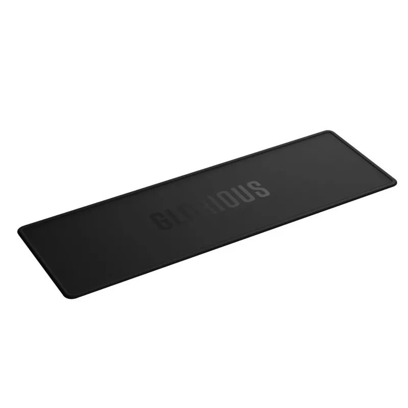 Tastaturmatte GLORIOUS GLO-KB-ACC-KBM-STC-100-BLK — 100 % Schwarz, schreibtischgroße Schutzmatte