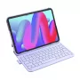 Inateck BK2007 iPad Tastatur mit Touchpad, QWERTZ, Lila