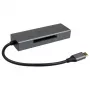 Akasa AK-CR-09BK USB 3.2 Gen1 Type-C 3-in-1-Kartenleser