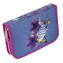 Hama Crazy Cat 00139125 Gefülltes Federmäppchen, Blau/Rosa