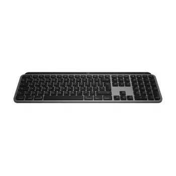 Logitech MX Keys S for Mac Tastatur Büro RF Wireless + Bluetooth QWERTZ Deutsch Aluminium Weiß