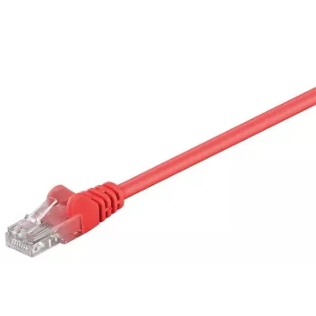 Netzwerkkabel Goobay CAT 5-1000 UTP RJ-45 10 m Rot