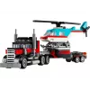LEGO Creator 3-in-1 31146 Tieflader mit Hubschrauber
