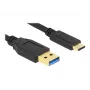 Delock SuperSpeed USB 3.2 Gen 1 Kabel Typ-A auf Typ-C, 2 m, schwarz
