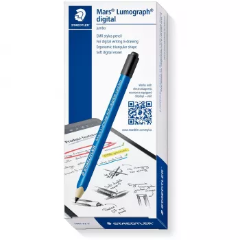 Staedtler Mars Lumograph Digital Jumbo Digitaler Stift, Blau