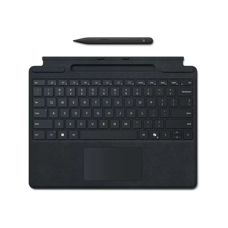 Microsoft Surface Pro Tastatur mit schlank Pen QWERTY Englisch Schwarz