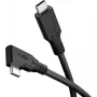 Goobay USB-C-Kabel 90° 1 m schwarz – 60 W 5 Gbit/s Power Delivery (79421)