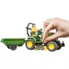 Bruder bworld John Deere Aufsitzrasenmäher, Modellfahrzeug
