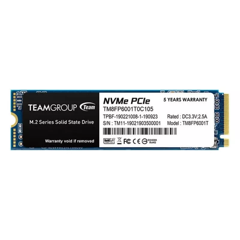 SSD-Festplatte Team Group 1 TB M.2 PCI Express 3.0 NVMe MP33