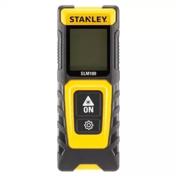 Entfernungsmesser STANLEY SLM100 — Laser-Reichweite 30 m, kompaktes Handmessgerät