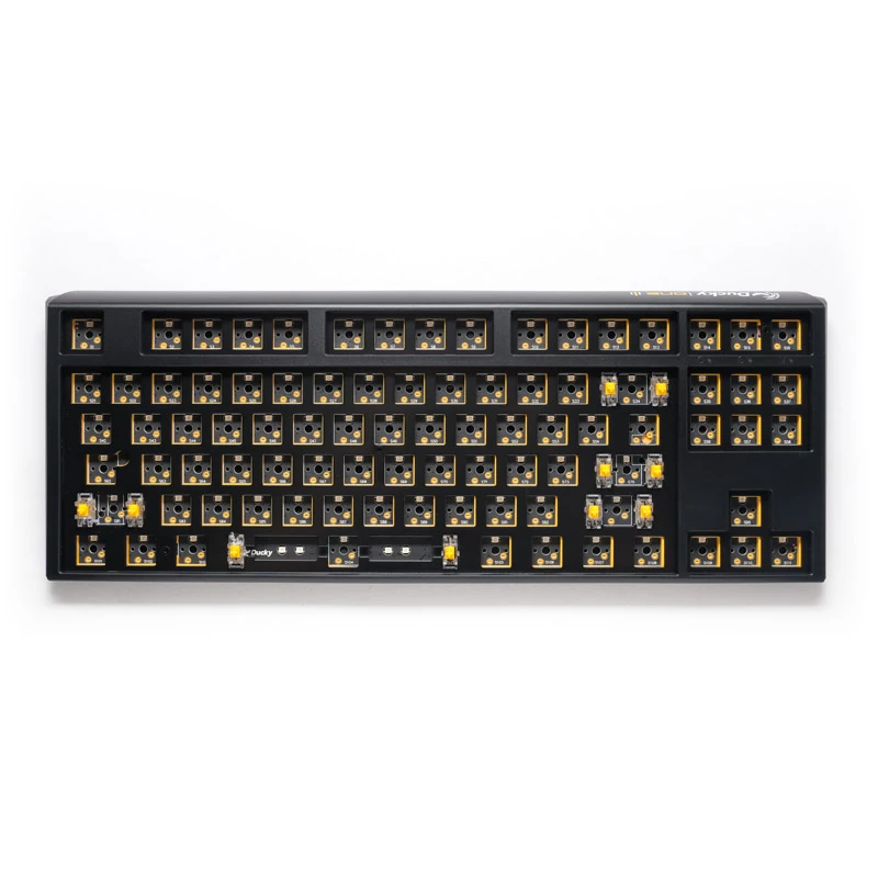 Ducky One 3 Hot-Swap Barebone TKL Gaming-Tastatur USB US-Englisch Schwarz