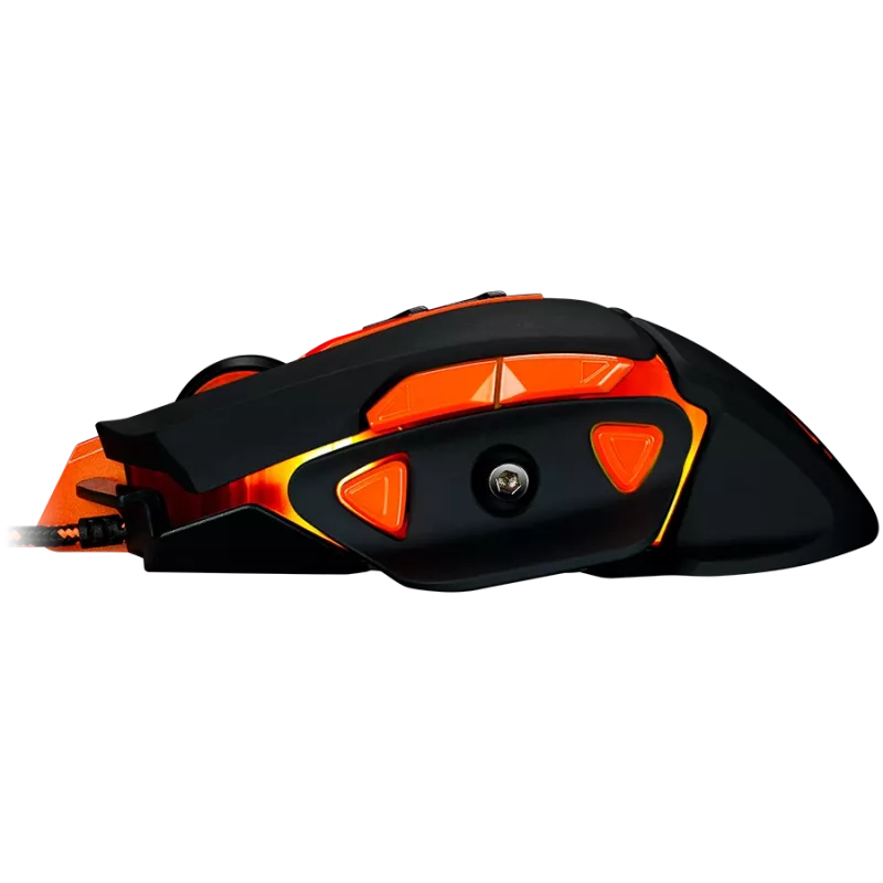 CANYON Maus Hazard GM-6 LED Kabelgebunden Schwarz Orange