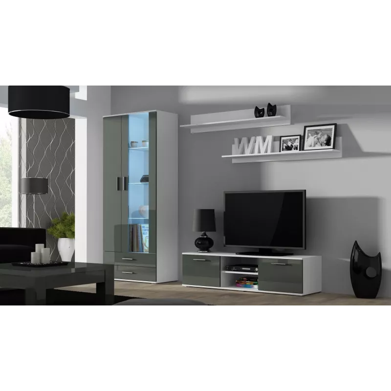 Cama Set of two shelves 125cm SOHO weiß matt