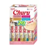 Feuchte Katzenleckerli INABA Churu Variety Box Seafood — 20 x 14 g Tuben, Fischpaste, getreidefrei, zucker- und glutenfrei