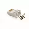 RJ45-Stecker GEMBIRD CAT7 8P8C vergoldet 15µ FTP/SFTP, 100er-Pack