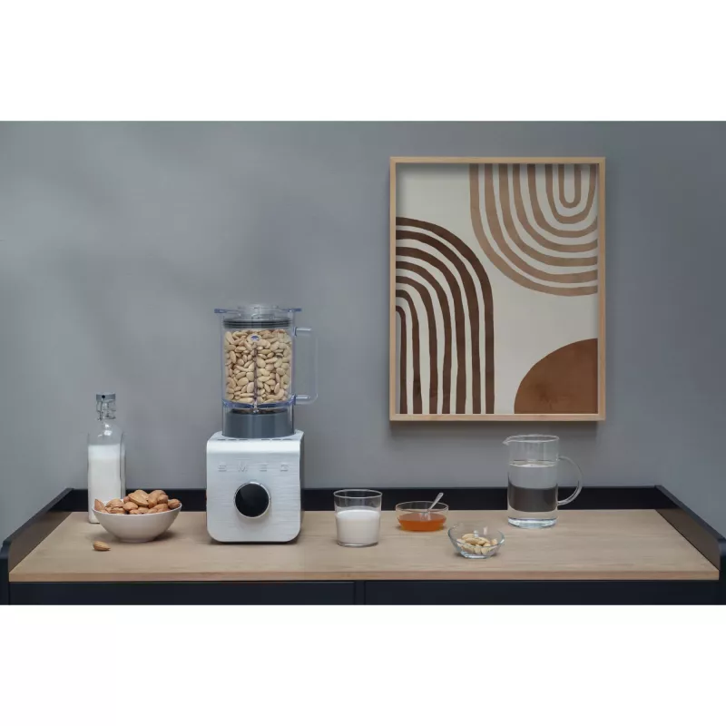 SMEG BLC01BLMEU Performance Standmixer, schwarz matt, 1,5 l