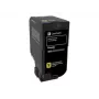 Lexmark 74C20YE Corporate-Tonerkartusche für CS720/CS725/CX725, Gelb, 3000 Seiten