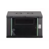 Wandmontierbares 19-Zoll-Rack-Schrank DIGITUS Dynamic-N DN-37101 — 7U, 600x450 mm, IP20, Schlüsselschloss, zerlegt