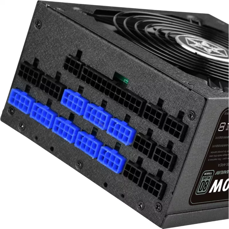 SilverStone Strider SST-ST1500-TI v2.0 1500-W-Netzteil, 80 PLUS Titanium, modular