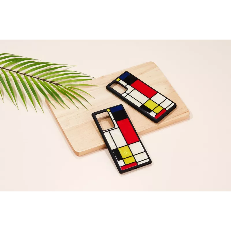 Schutzhülle iKins für Samsung Galaxy Note 20 Ultra — Mondrian Schwarz