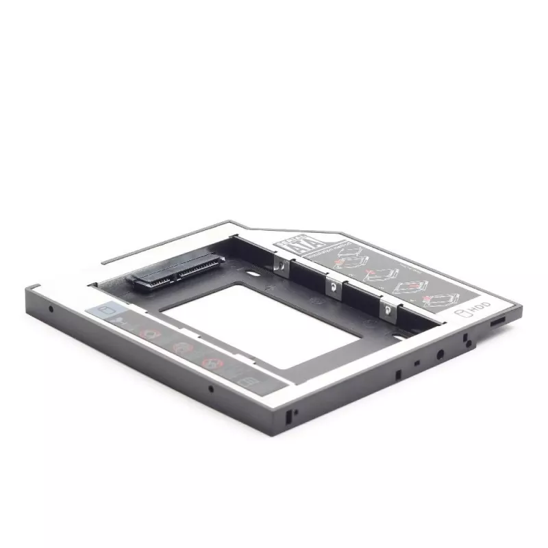 Gembird MF-95-02 Slim-Einbaurahmen, 2,5"-Laufwerk auf 5,25"-Schacht