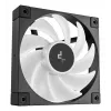 DeepCool FD12 ARGB R-FD12-BKAPN3-G Gehäuselüfter, 120 mm (120x120x25), 12 V, 3er-Pack, Schwarz