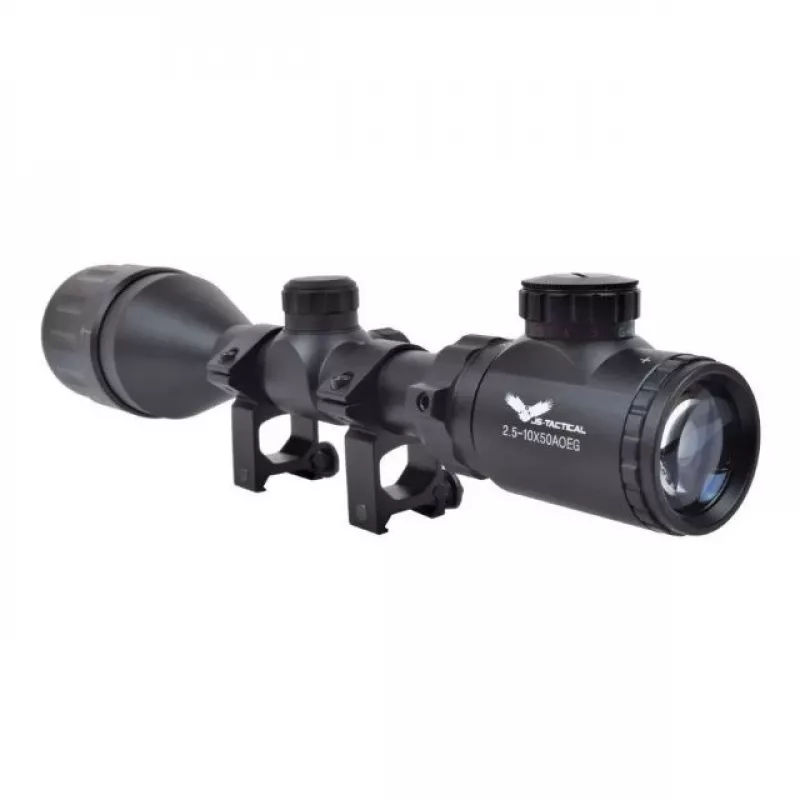 Zielfernrohr JS-Tactical 2.5-10x50 Mil-Dot mit 22-mm-Schiene