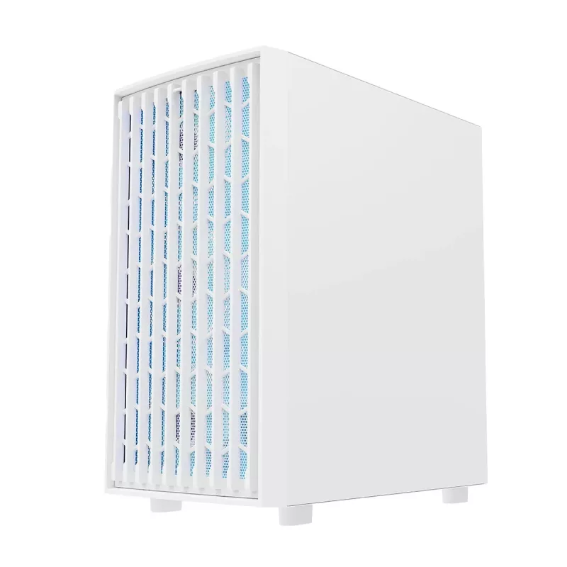MODECOM BREEZE ARGB Flow MIDI PC-Gehäuse, ATX, USB 3.0 ×2 + USB-C, weiß