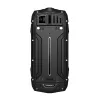 Hammer ROCK LTE robustes Mobiltelefon 48 MB RAM 128 MB, 2,4" IPS, Dual-SIM, 3G, IP68, 2 MP, 3000 mAh, Schwarz
