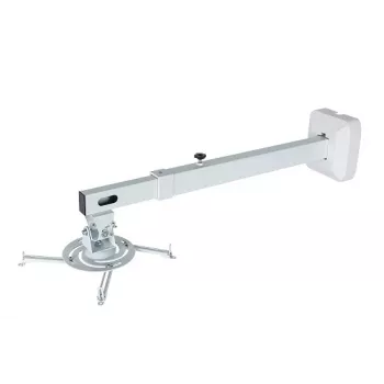 Wandhalterung AVTEK WallMount Next 1200 — Stahl, weiß, teleskopisch, 360° schwenkbar, neigbar ±42°, max. Belastung 20 kg