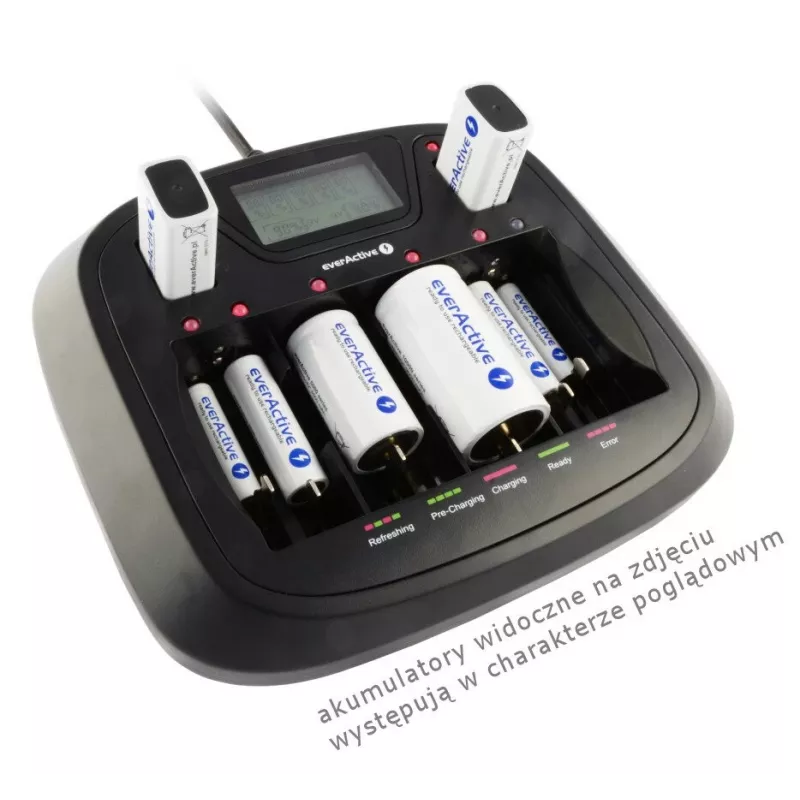 everActive NC-900U Universal-Akkuladegerät