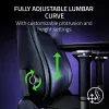 Gaming-Sessel Razer Iskur V2 gepolsterte Sitzfläche schwarz