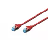 Netzwerkkabel Digitus CAT 5e SF/UTP Patchkabel RJ-45 Cat5e 10m Rot