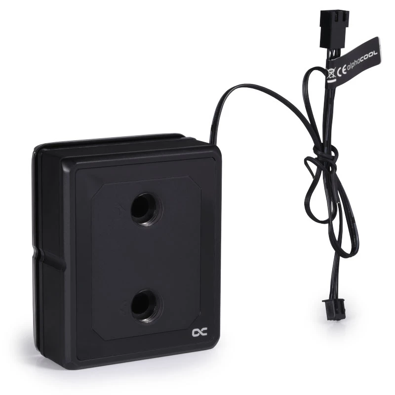 Alphacool Eisblock XPX Pro Aurora 13084 CPU-Kühler, Vollmessing, Digital RGB, Schwarz