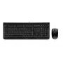 Tastatur Maus enthalten CHERRY DC 2000 Universal USB AZERTY Belgisch Schwarz