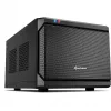 Sharkoon QB One Schwarz - Midi/Minitower ITX, Mini-ITX 3,5 - PC-/Server Netzteil Kühler - USB, USB 2.0, USB 3.0