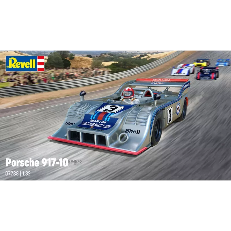 Revell 07738 Porsche 917/10 Automodell-Bausatz, 1:32