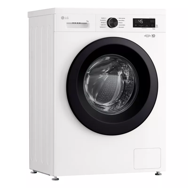 Waschmaschine LG F2X10S7NWK — Frontlader, 600 mm Breite, 540 mm Tiefe, 890 mm Höhe, 59 kg Nettogewicht