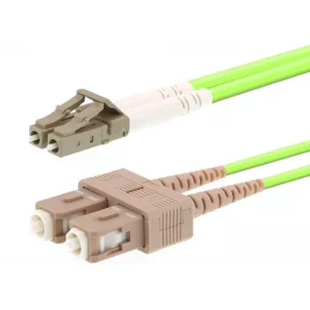 EFB-Elektronik Duplex Jumper LC-SC 50/125µ, OM5, LSZH, limettengrün, 2.0mm, 2m Hersteller: EFB Elektronik (O0323.2OM5)