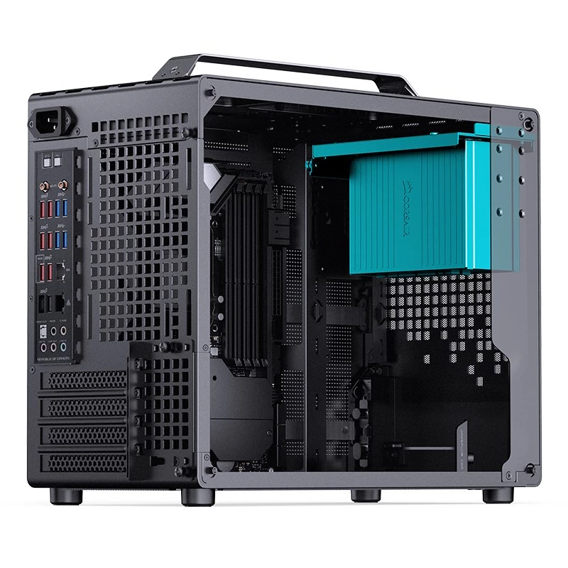 Jonsplus MATX Handgriff-Gehäuse Z20 – schwarz