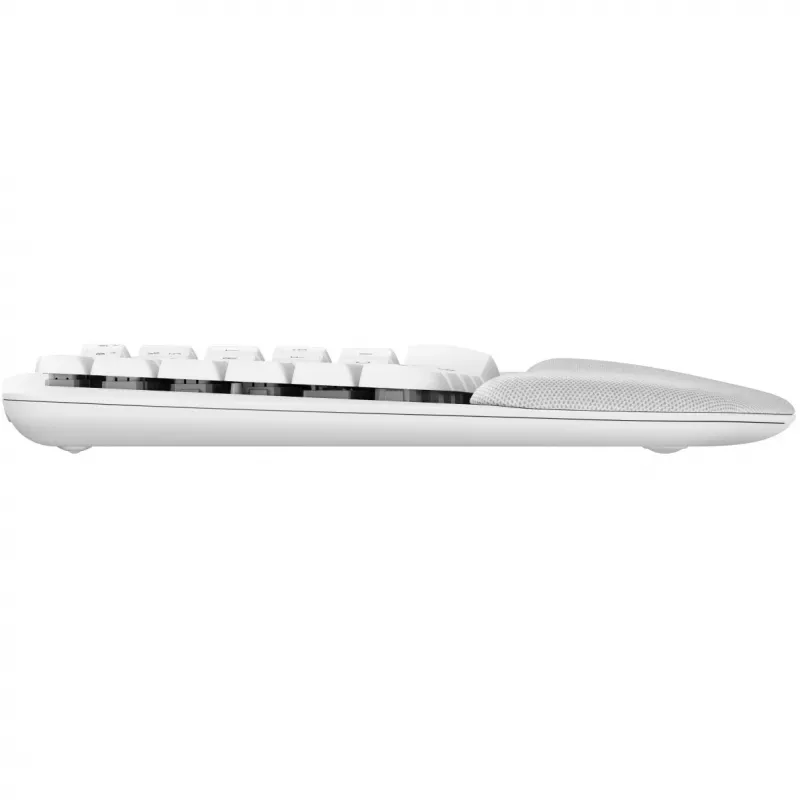 Logitech Wave Keys für Mac Tastatur QWERTZ Deutsch Weiß