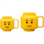LEGO Keramiktasse Boy, klein, gelb