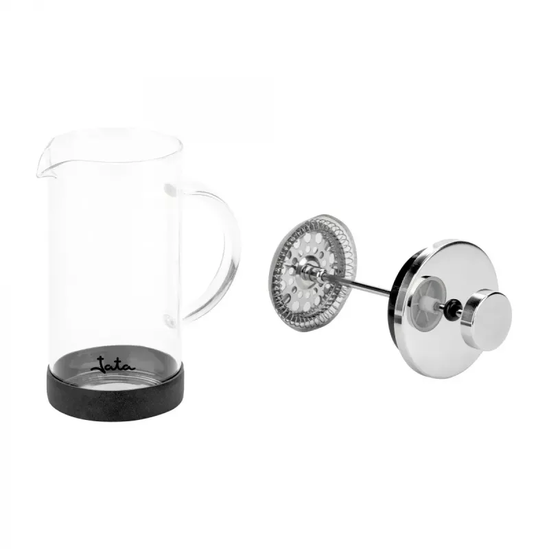 French Press JATA HCAF1160 0,6 L Schwarz Transparent