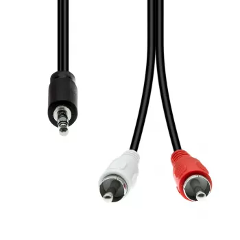 Audiokabel ProXtend M32XRCA-015 — 3-Pin (Mini-XLR) auf 2×Cinch, 1,5 m