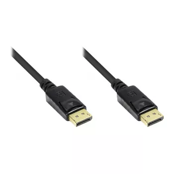 Alcasa DisplayPort/DisplayPort - 5 m - DisplayPort - DisplayPort - Stecker - Stecker - Gold - Schwarz (4810-050G)