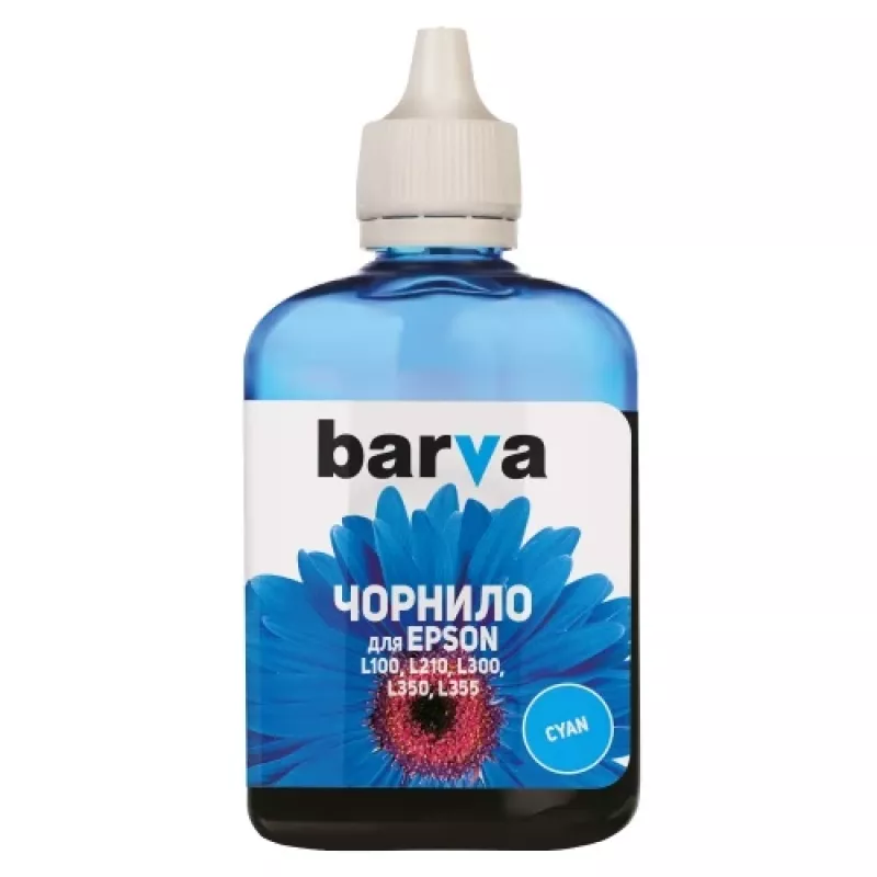 Kompatible Barva Epson T6642 L100/ L210/ L300/ L350/ L355 Tintennachfüllflasche, Cyan