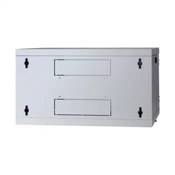 EFB-Elektronik 48,30cm (19) Wandgehäuse 6HE, schwenkend, 2-teilig, RAL7035, Tiefe 500 mm