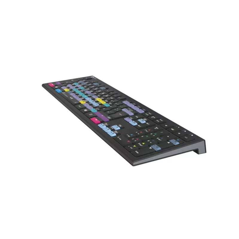 Logickeyboard ASTRA 2 DaVinci Resolve Tastatur LKB-RESB-A2PC-DE, USB, QWERTZ Deutsch (DE), PC, Schwarz